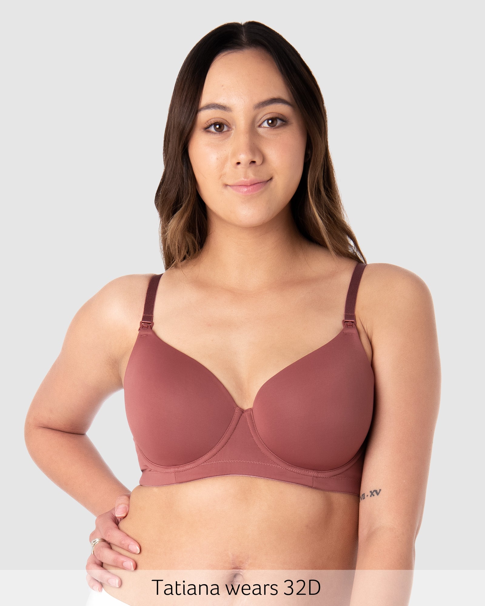 FOREVER YOURS SPICE CONTOUR NURSING BRA FLEXI UNDERWIRE