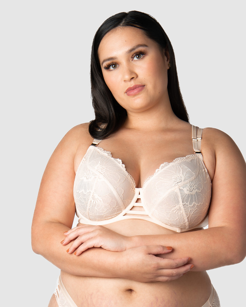 SHOW OFF IVORY NURSING BRA - WIREFREE