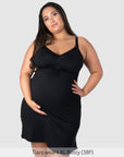 Dream Nursing Nightie Wirefree in Black