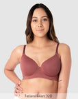 Forever Yours Contour Flexi underwire T-shirt Nursing Bra in Spice