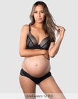 Lunar Maternity Brief in Black