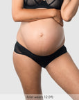 Lunar Maternity Brief in Black