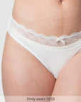 Close up of Show Off Maternity Brief in Ivory