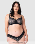 TEMPTATION NURSING BRA WITH FLEXI UNDERWIRE IN BLACK