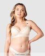 Warrior Plunge Nursing Bra - Ivory