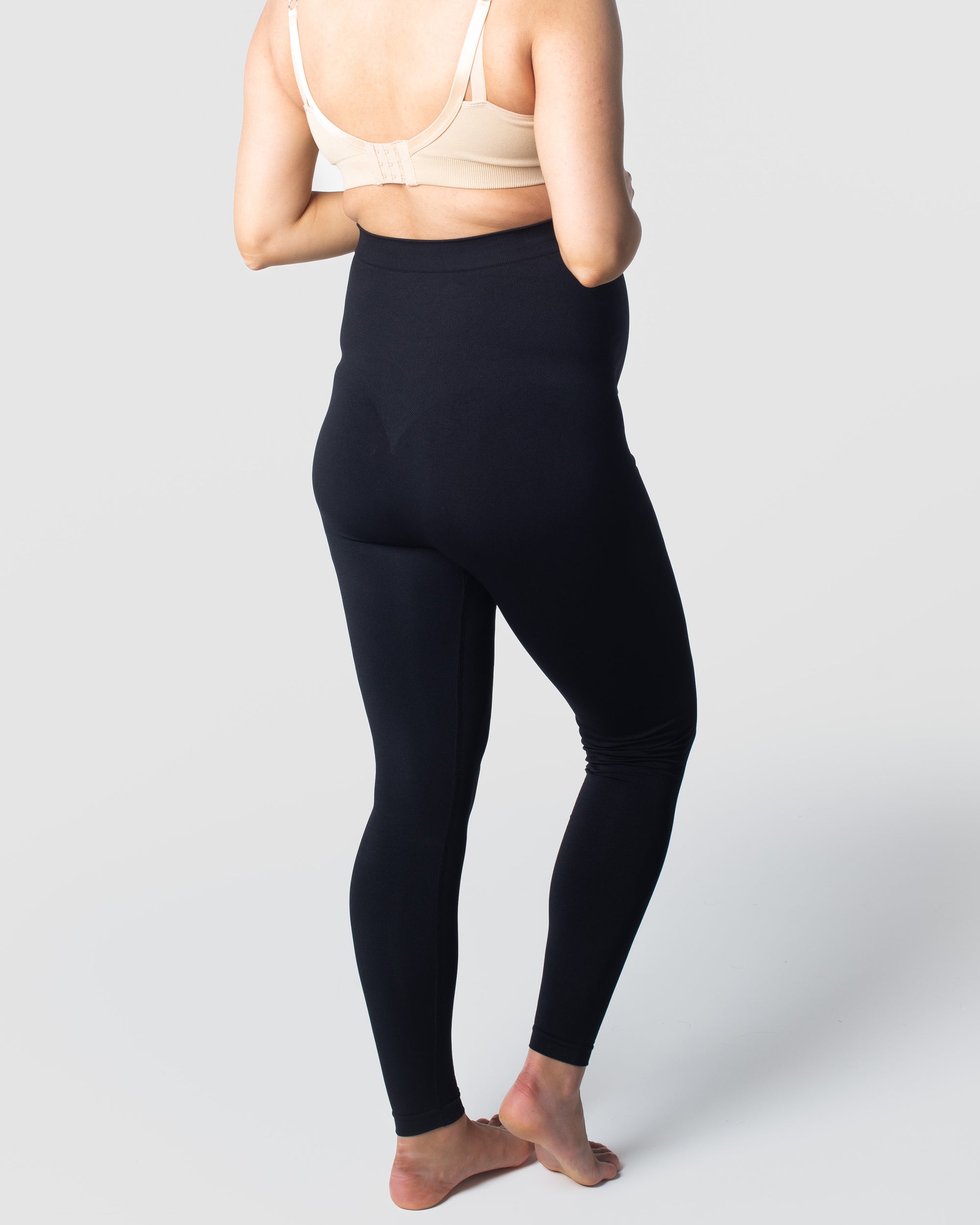 HOTMILK MATERNITY UK MY NECESSITY BLACK PREGNANCY LEGGINGS